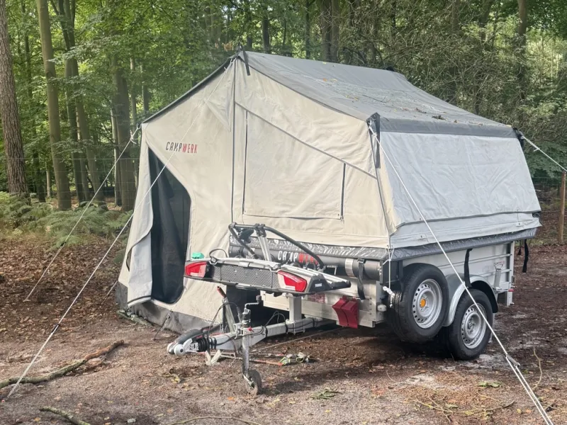 Campwerk Zeltanhänger „Economy“ mit Anbauzelt